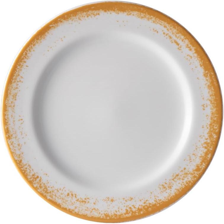 Aparelho de Jantar Névoa Mostarda - Serve 06 pessoas (COLEÇÃO NÉVOA)
