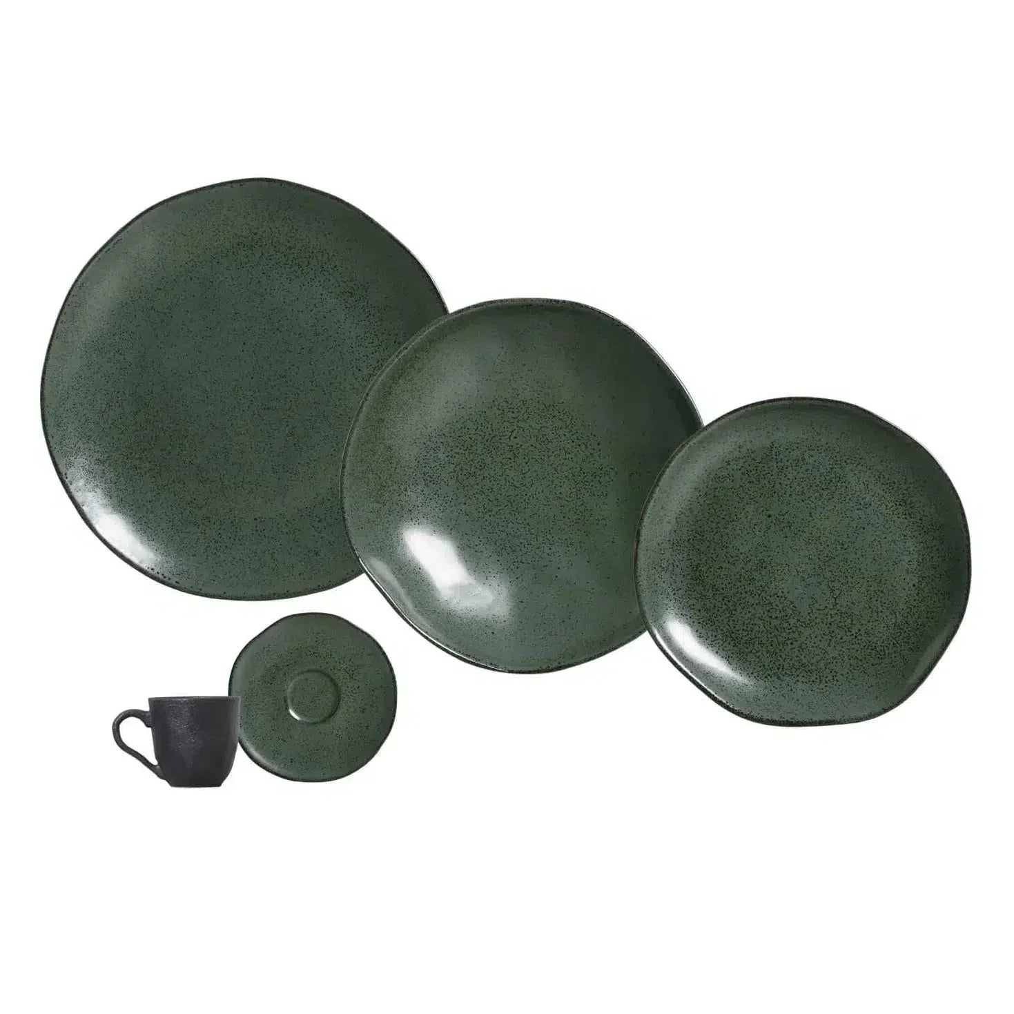 Aparelho de Jantar Arauco/Greenery - Serve 06 pessoas