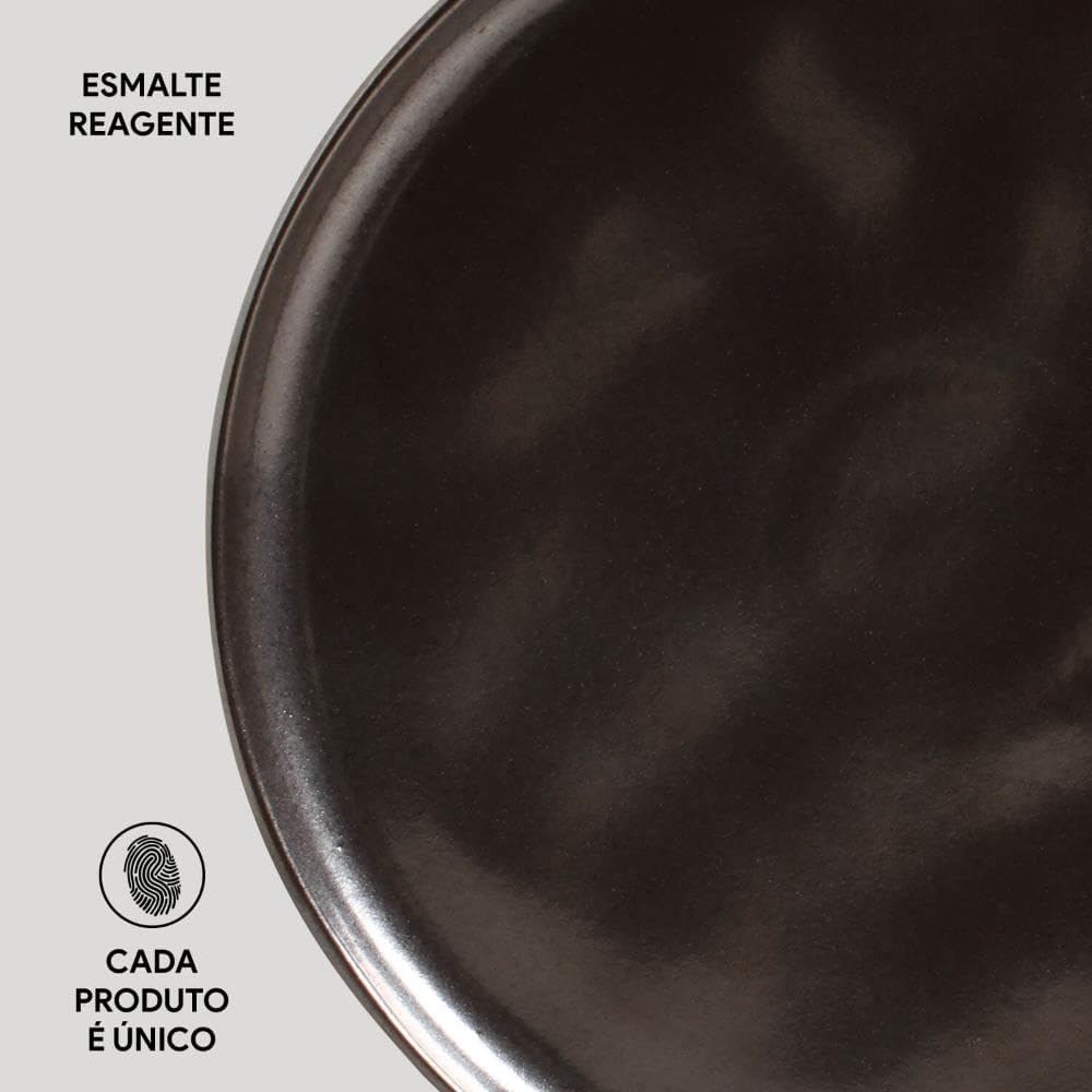 Coleção Cores Radiantes - Aparelho de Jantar - Serve 06 pessoas