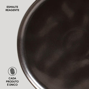 Coleção Cores Radiantes - Aparelho de Jantar - Serve 06 pessoas