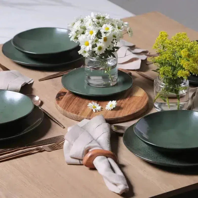 Aparelho de Jantar Arauco/Greenery - Serve 06 pessoas