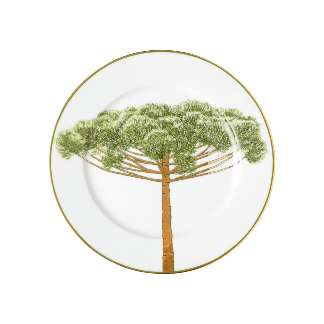 Linha Mesa Posta Brasil FLORES VERDES - Serve 06 pessoas (Pré-venda)
