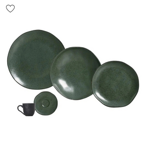 Aparelho de Jantar Arauco/Greenery - Serve 06 pessoas