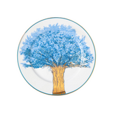 Linha Mesa Posta Brasil FLORES AZUL - Serve 06 pessoas (Pré-venda)